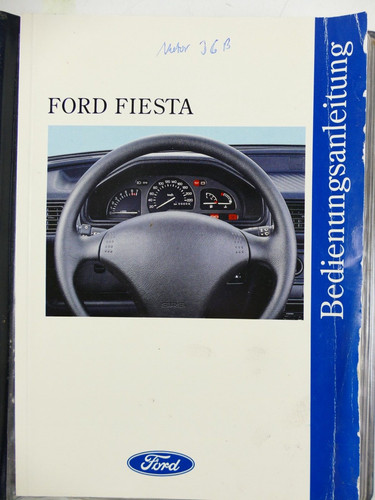 Ford fiesta handbuch - fiesta,