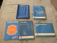 VW Golf 2 II Bordmappe 1986